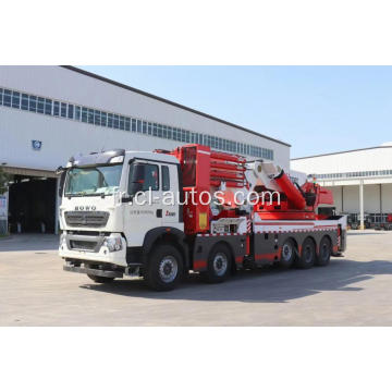 Sinotruk Howo 8x6 14weels Truck 120 TONS TRICK MONTED Knuckle Crane